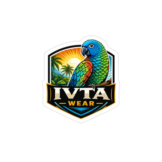 IVTA WEAER Transparent Outdoor Stickers, Die-Cut, 1pcs