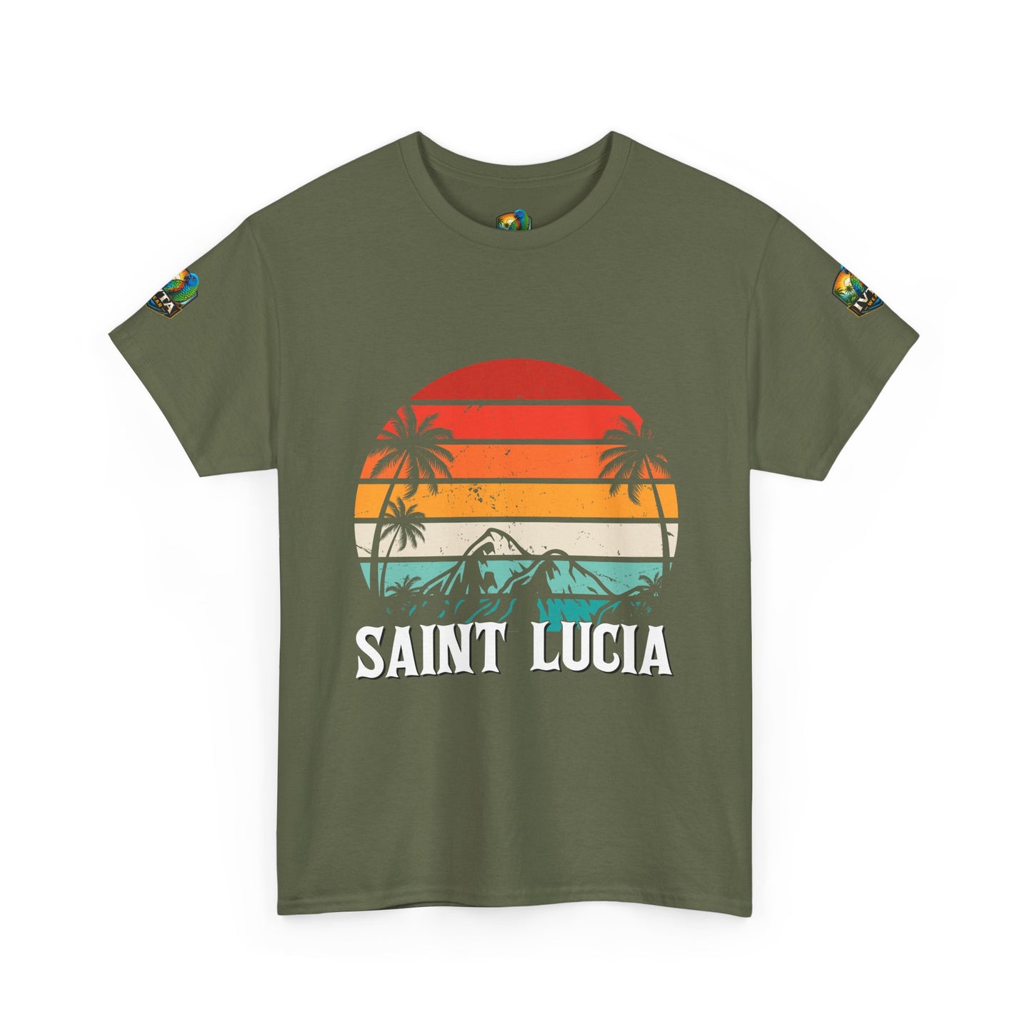 Saint Lucia 'Coconut Ain't Just Nut' T-Shirt | IVTA WEAR