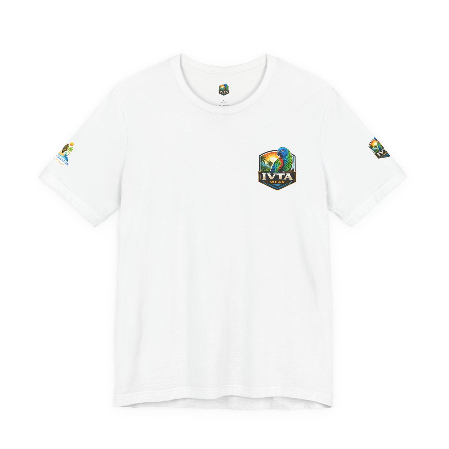 Island Vacation Travel Podcast Unisex Jersey Short Sleeve Tee
