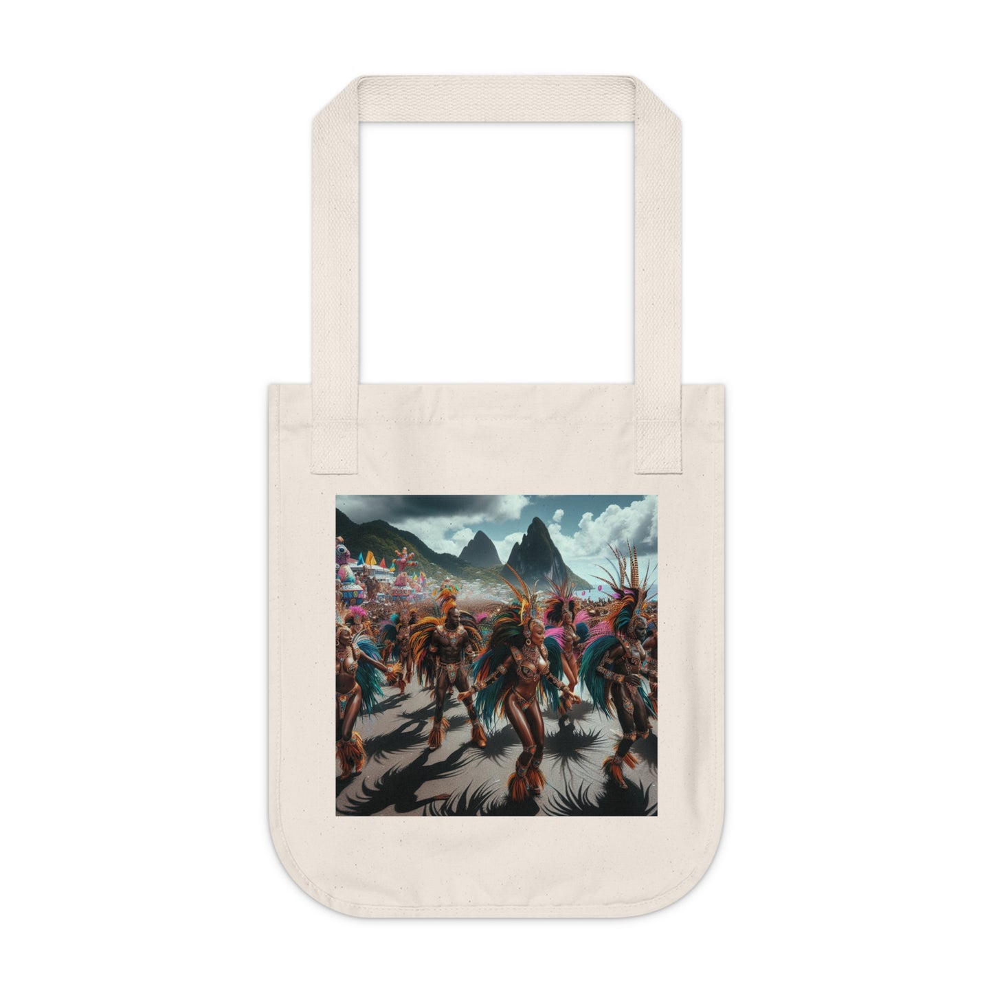 Danse Saint Lucia IVTA WEAR Coconut ain't just nut Tote Bag | Organic Canvas