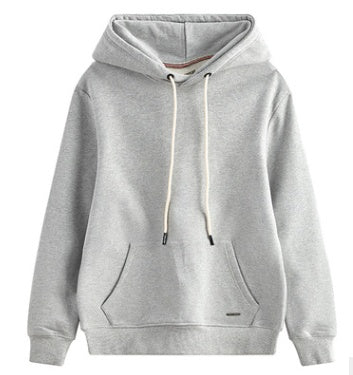 Wixra Winter New Women Oversize Sweatshirts High-End Cotton Heavy Basic Unisex Tracksuits for Men Warm Fleece Set