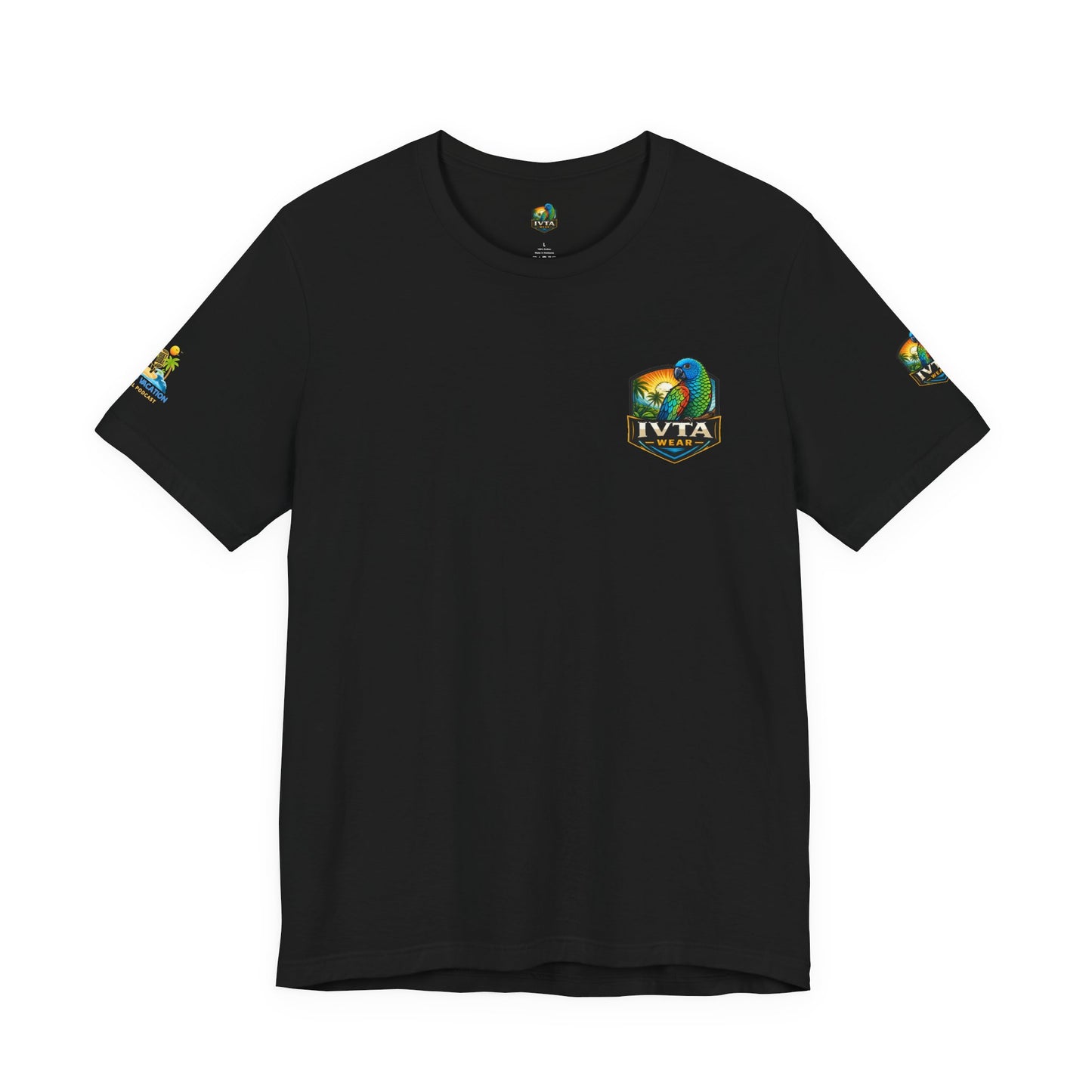 Island Vacation Travel Podcast Unisex Jersey Short Sleeve Tee