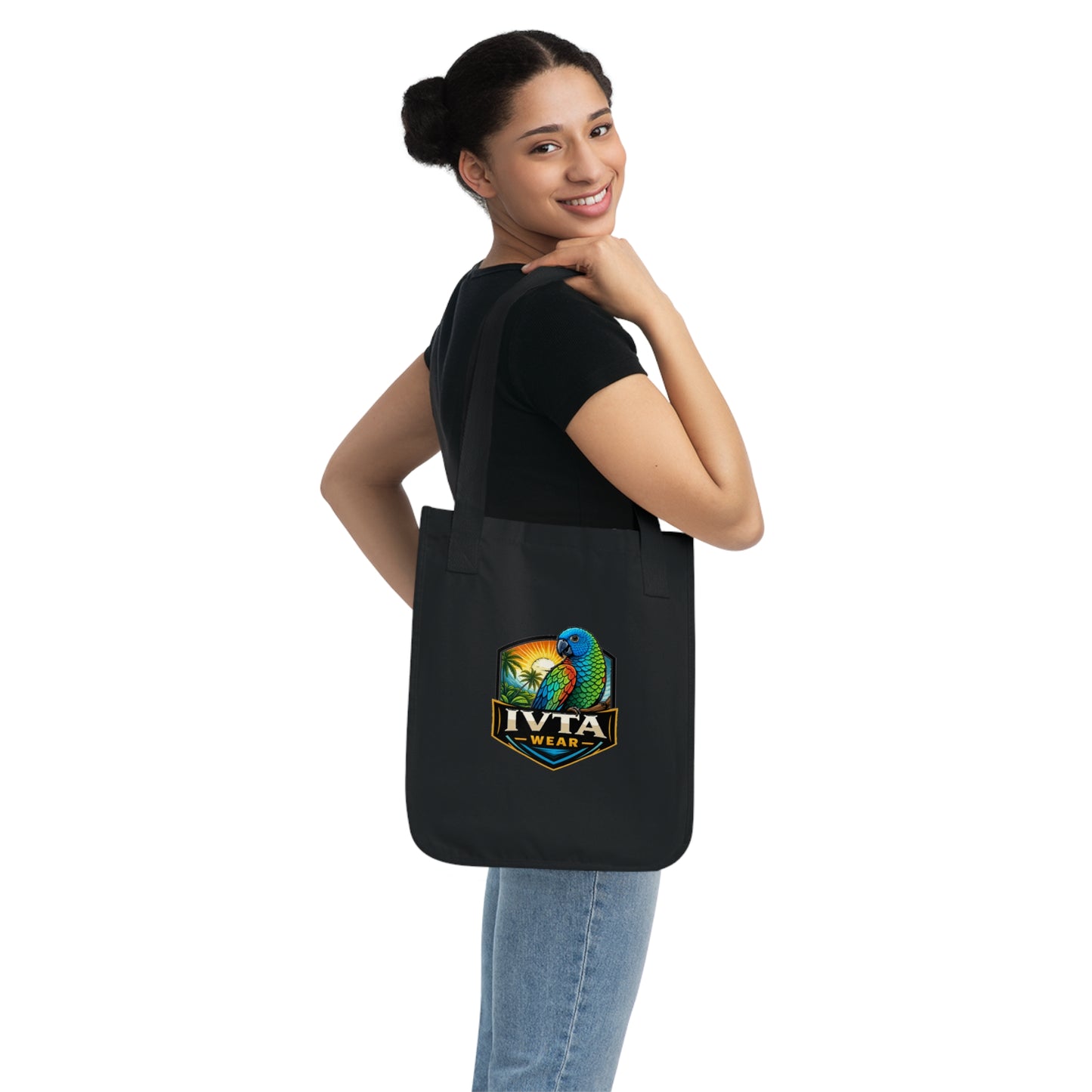 Danse Saint Lucia IVTA WEAR Coconut ain't just nut Tote Bag | Organic Canvas