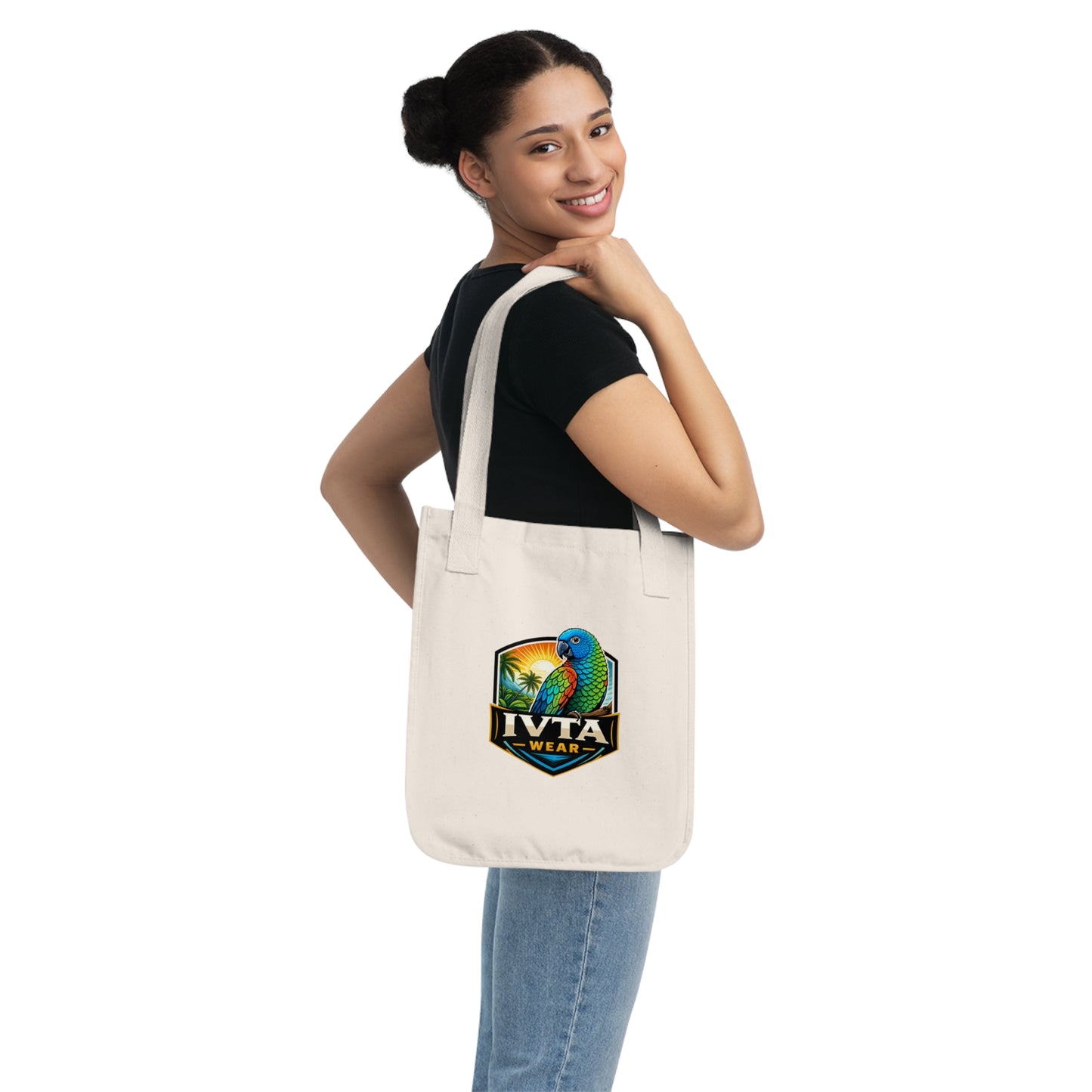 Coconut Ain't Just Nut tote bag | Organic Canvas Tote Bag