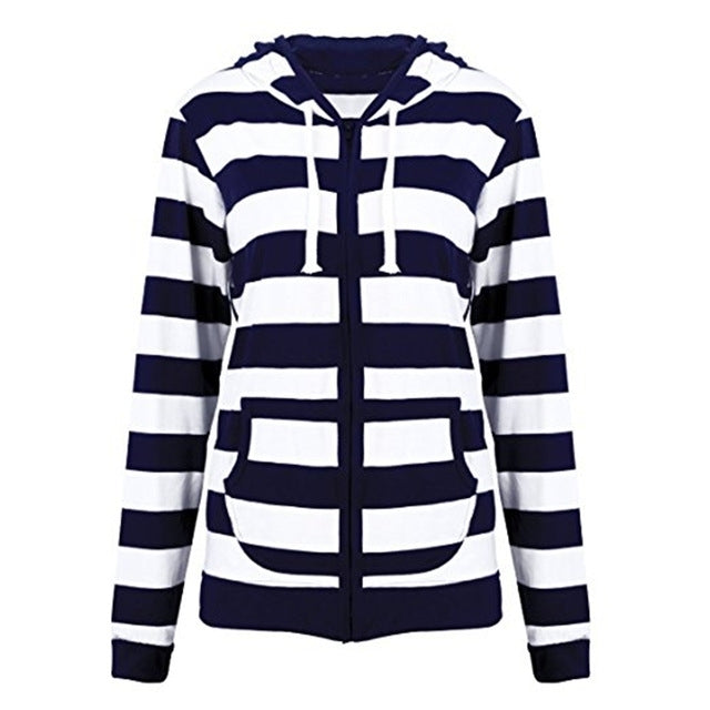 Women's Pocket Slim Zip Hooded Jacket