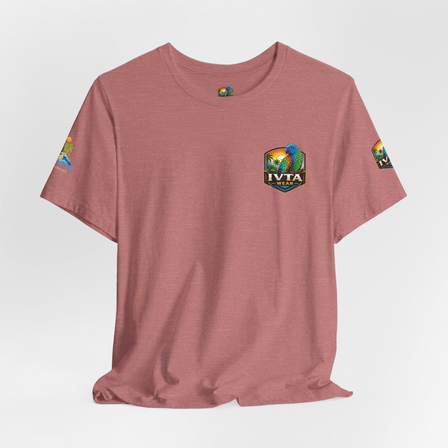 Island Vacation Travel Podcast Unisex Jersey Short Sleeve Tee