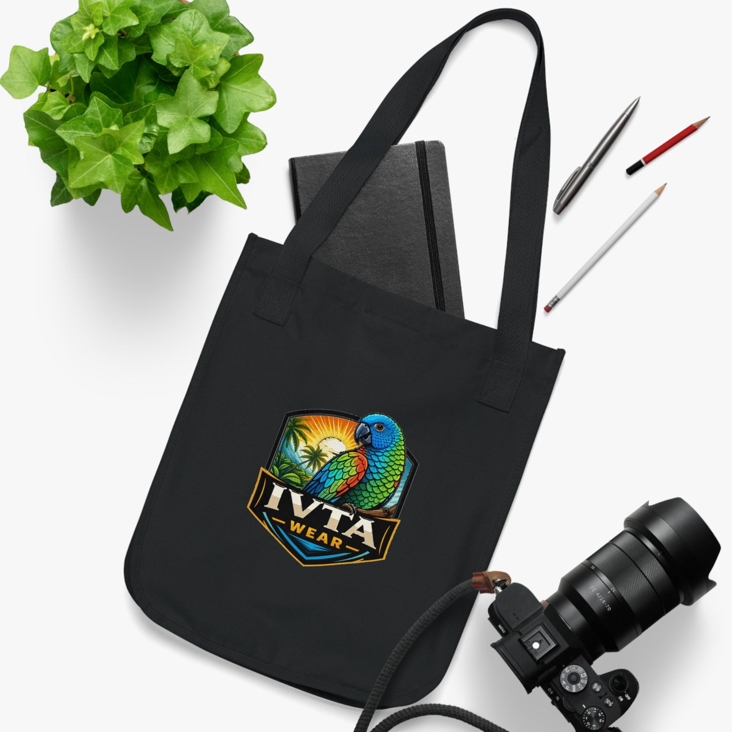 Danse Saint Lucia IVTA WEAR Coconut ain't just nut Tote Bag | Organic Canvas