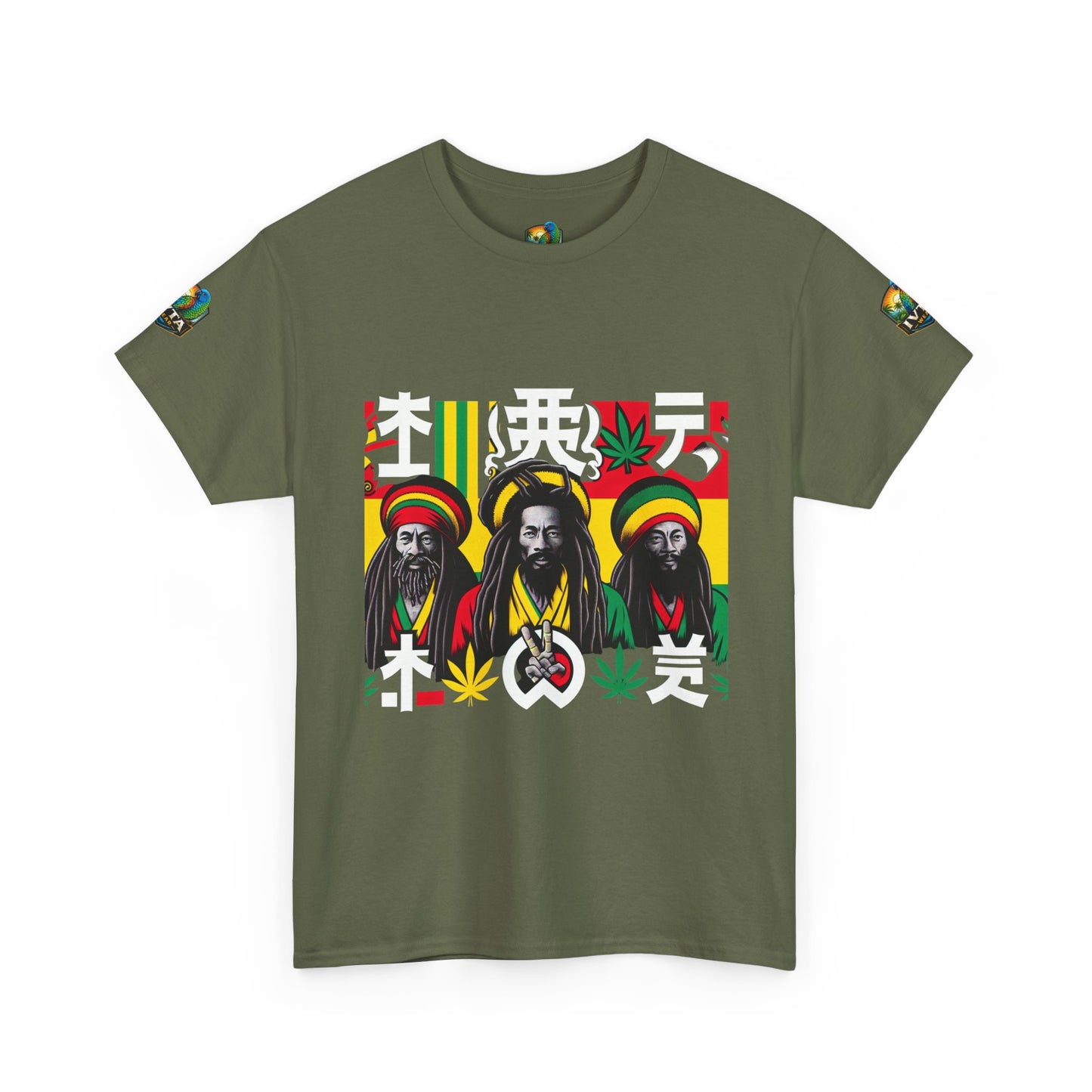Rasta Unity 'Coconut Ain't Just Nut' T-Shirt — Reggae Island Vibes