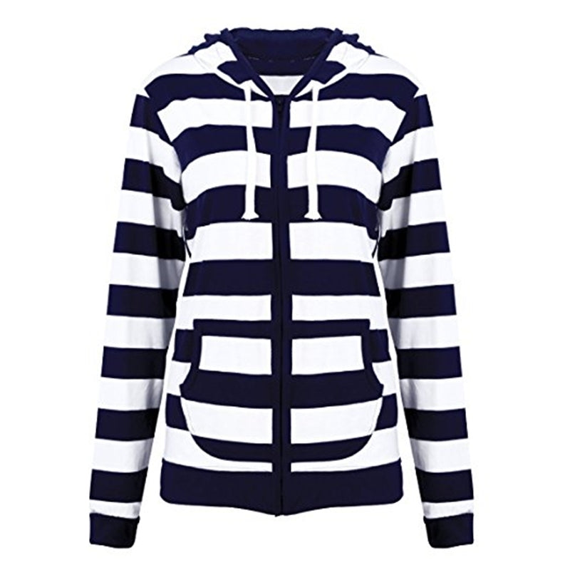 Women's Pocket Slim Zip Hooded Jacket