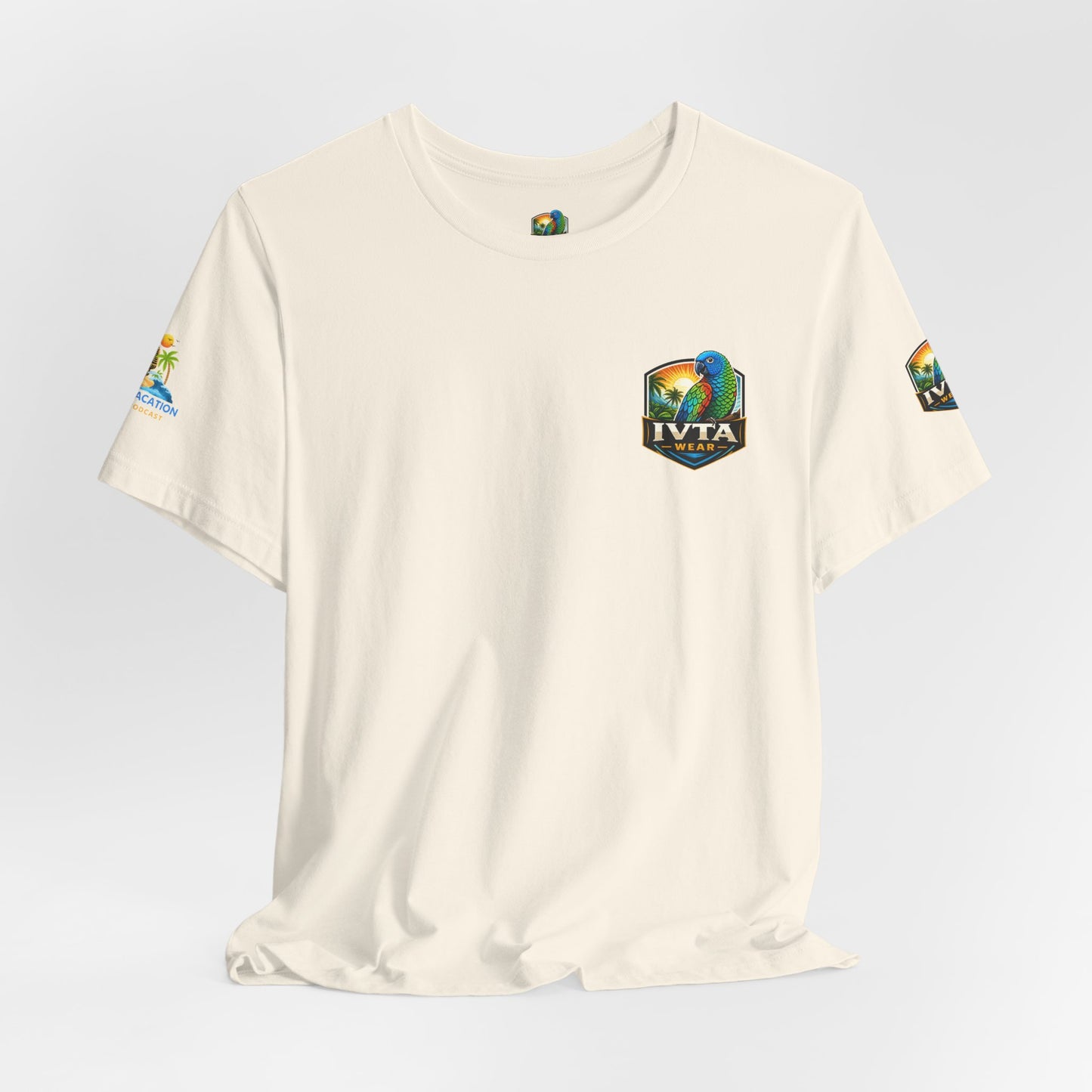 Island Vacation Travel Podcast Unisex Jersey Short Sleeve Tee