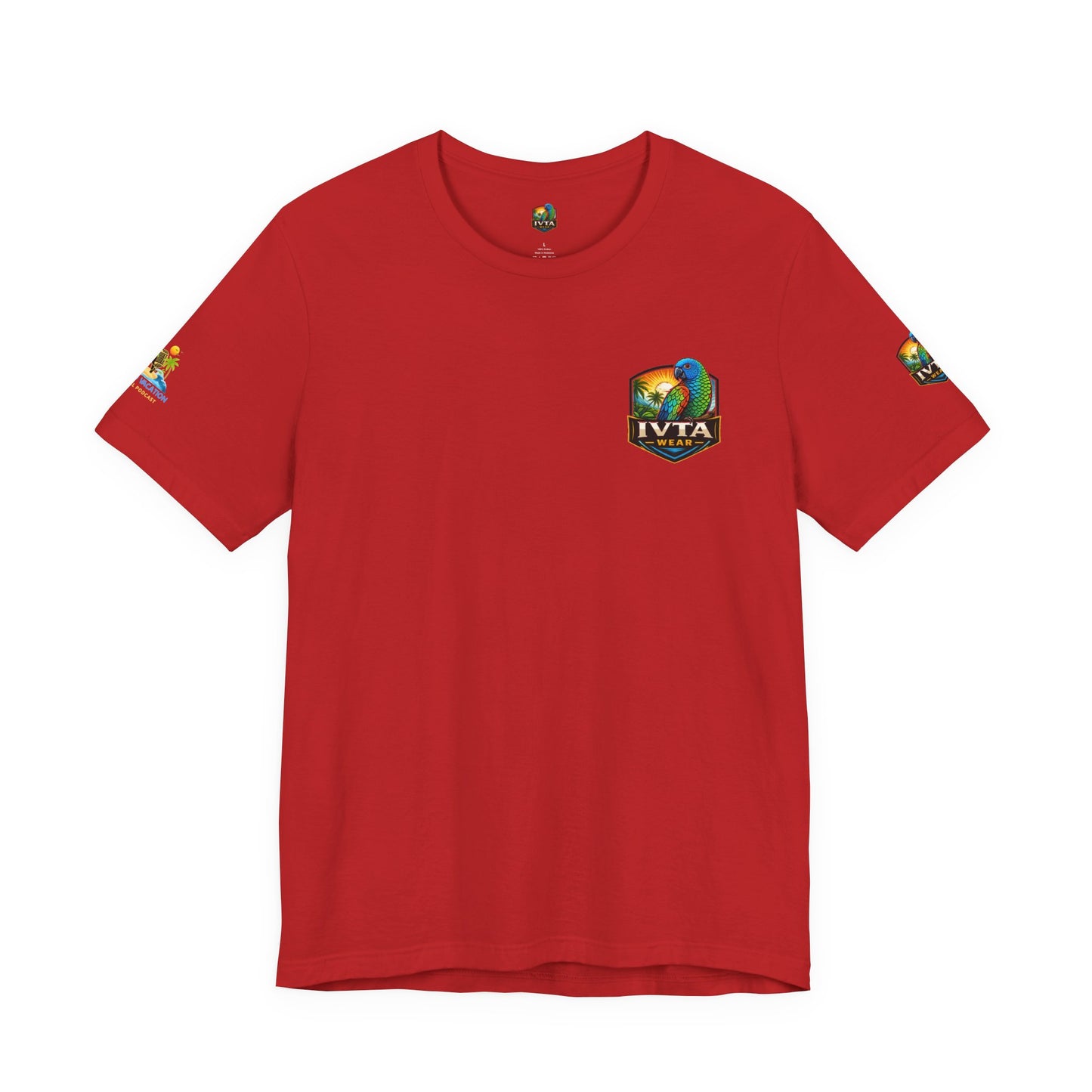 Island Vacation Travel Podcast Unisex Jersey Short Sleeve Tee