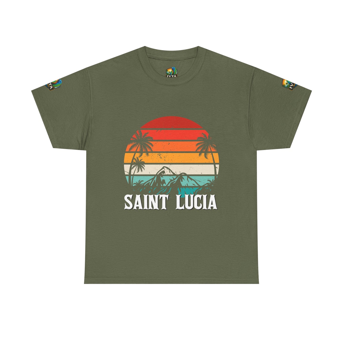 Saint Lucia 'Coconut Ain't Just Nut' T-Shirt | IVTA WEAR