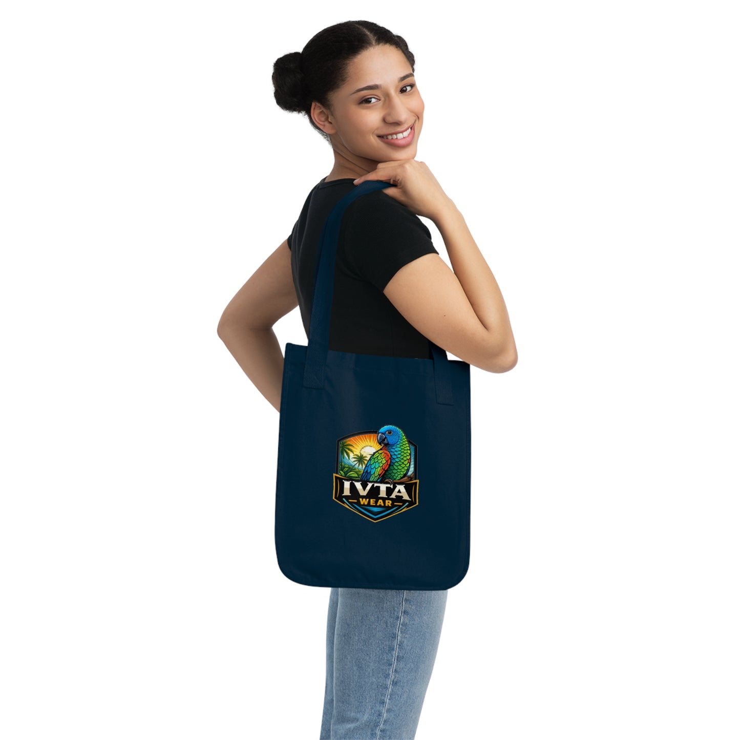 Danse Saint Lucia IVTA WEAR Coconut ain't just nut Tote Bag | Organic Canvas