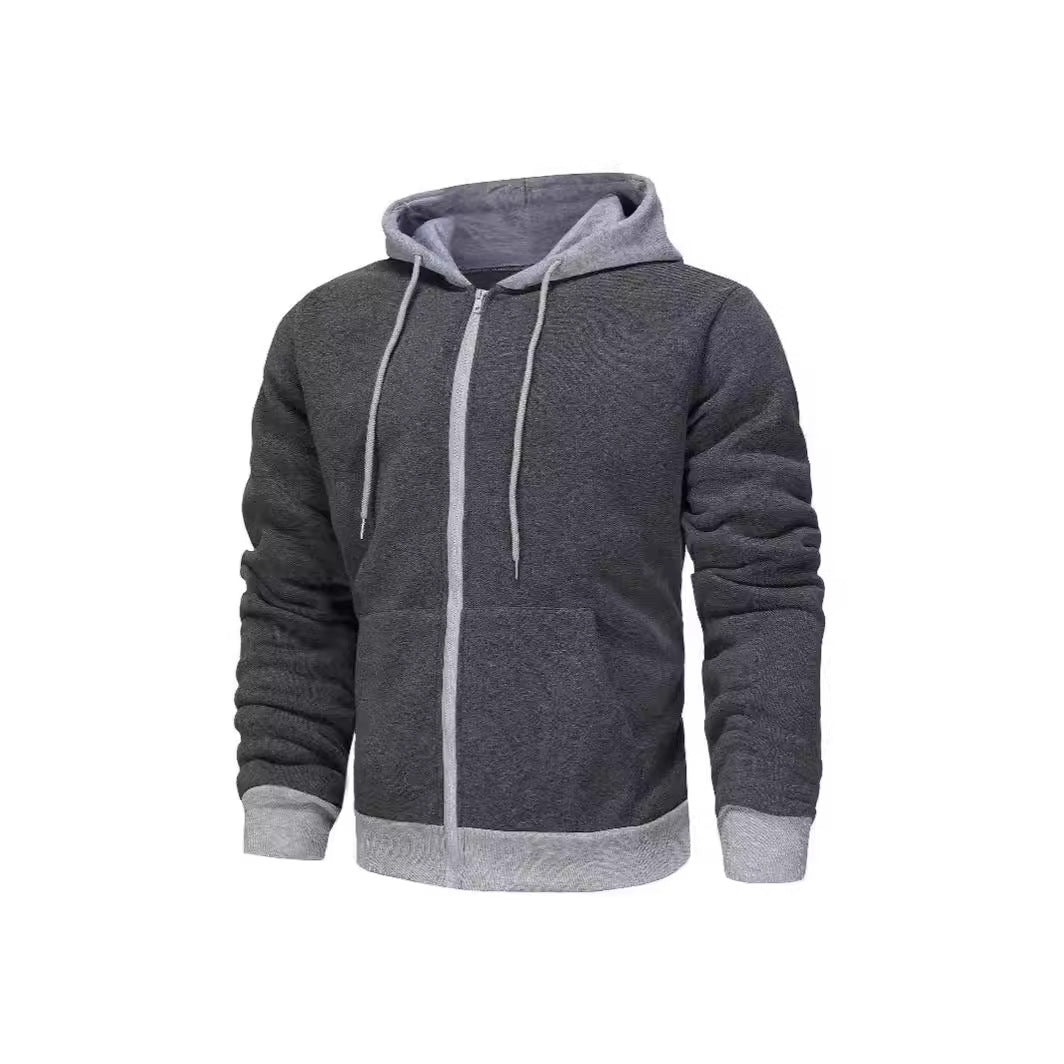 New Hoodie Men Zipper Cardigan Outerwear