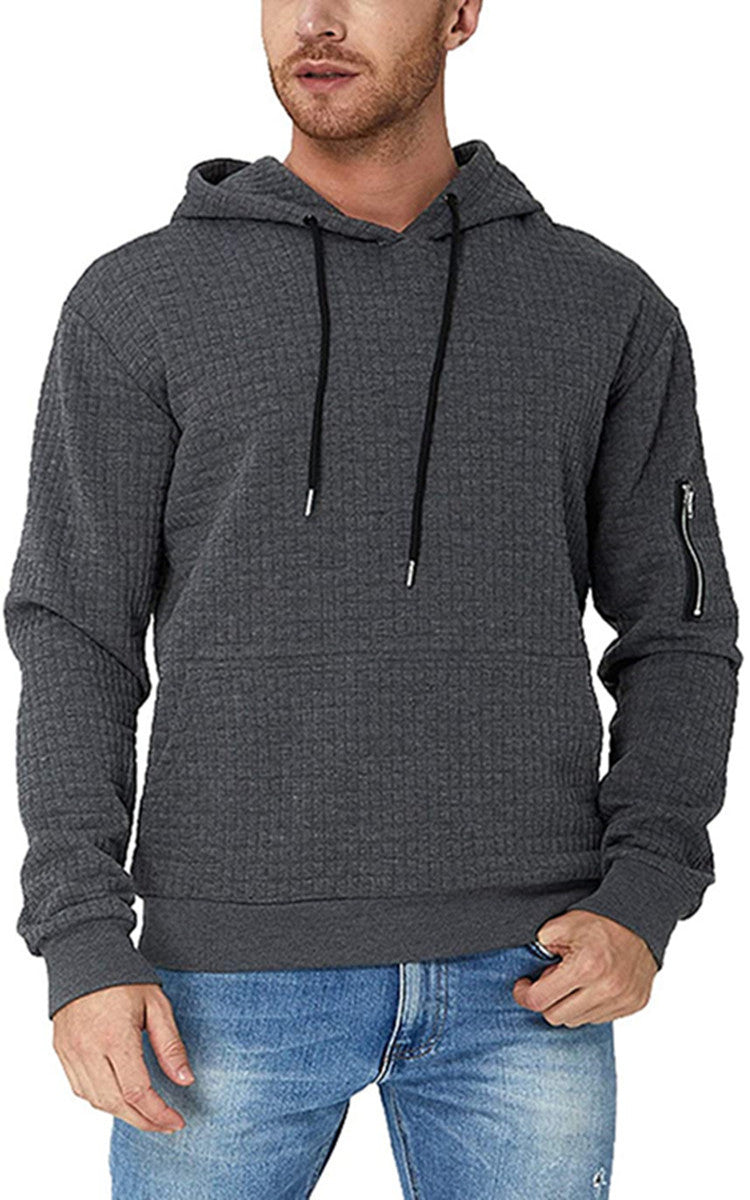 Hoodie Zip Pocket Hooded Sports Jacket